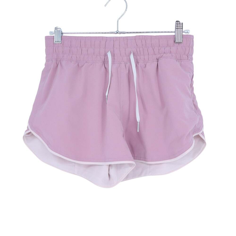 LULULEMON Reversible Choose Side Shorts Pink Taupe Bliss Pull On Women's 4